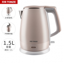 天际（TONZE）电热水壶 304不锈钢 家用自动断电烧水壶 ZDH-215F 1.5L